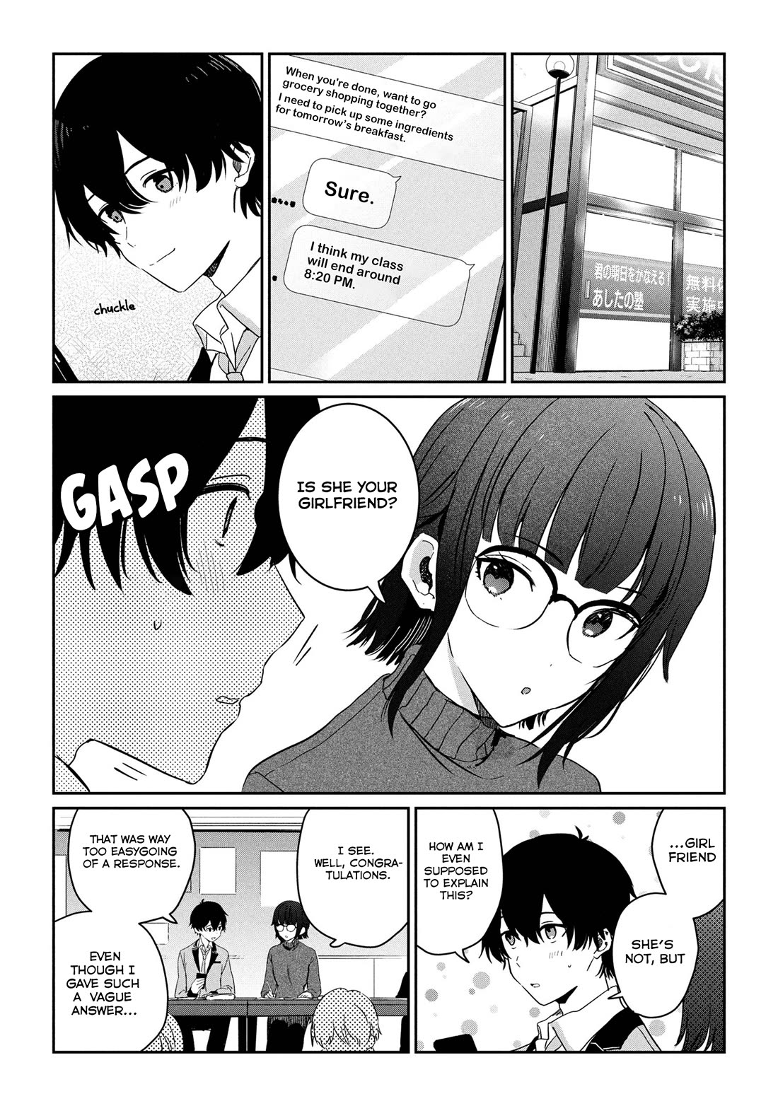 Gimai Seikatsu chapter 28.1 page 8