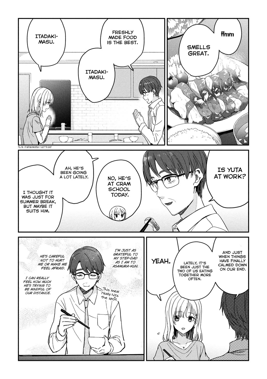 Gimai Seikatsu chapter 28.2 page 1