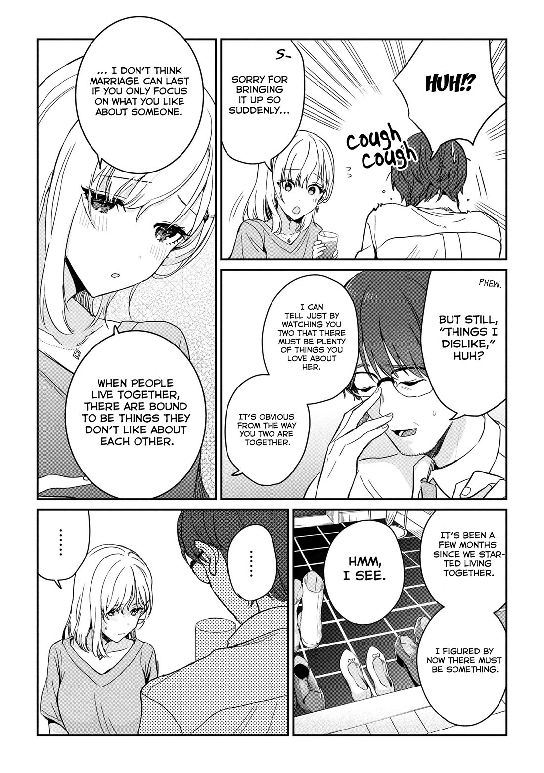 Gimai Seikatsu chapter 28.2 page 3