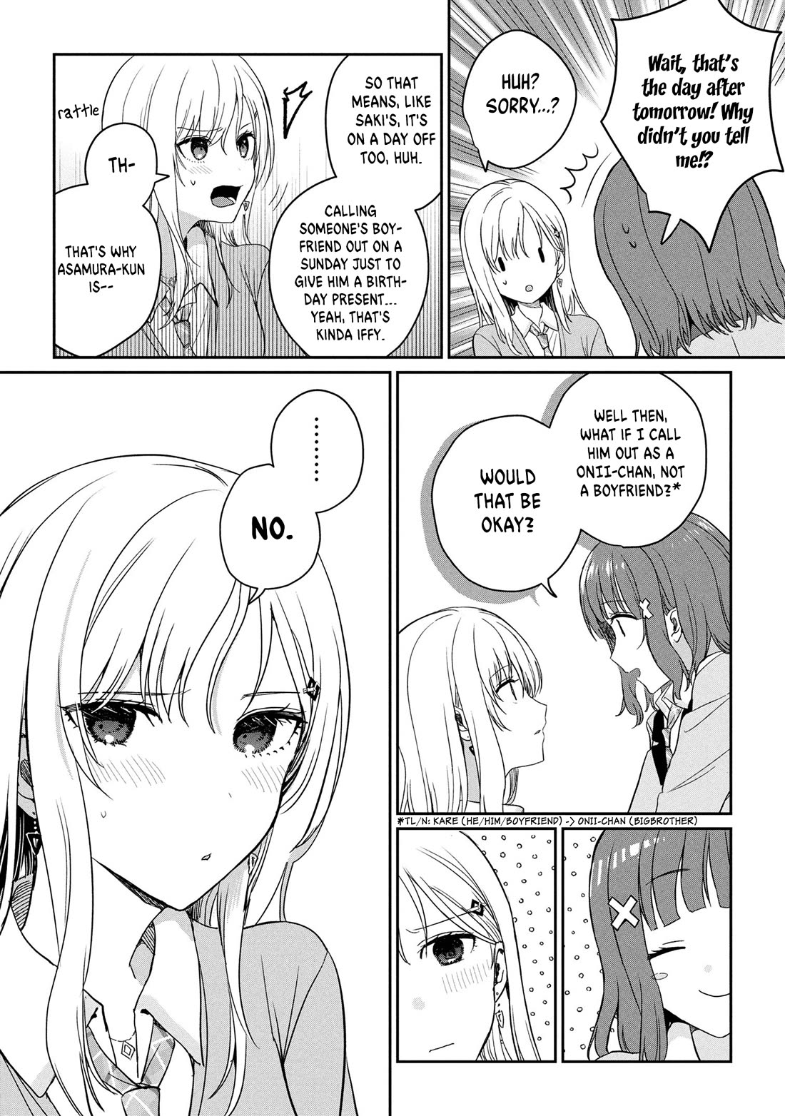 Gimai Seikatsu chapter 30.1 page 10