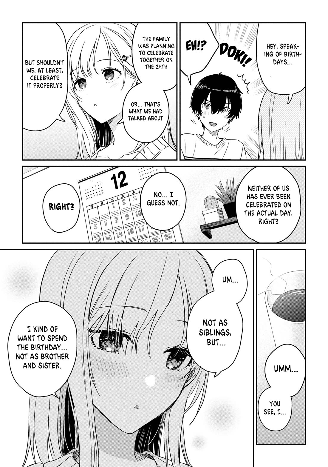 Gimai Seikatsu chapter 30.1 page 3