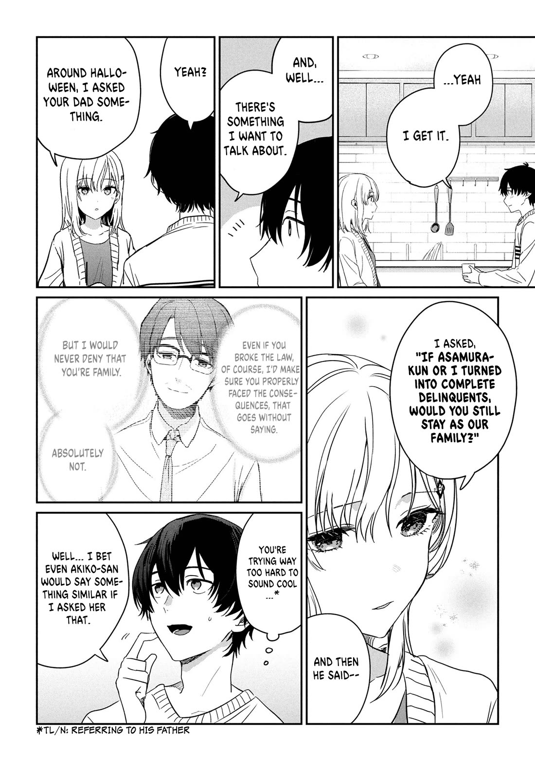 Gimai Seikatsu chapter 30.1 page 4