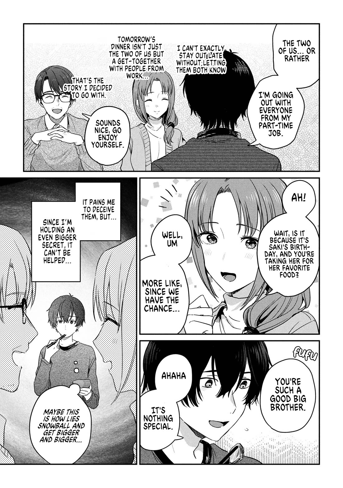 Gimai Seikatsu chapter 32.1 page 5