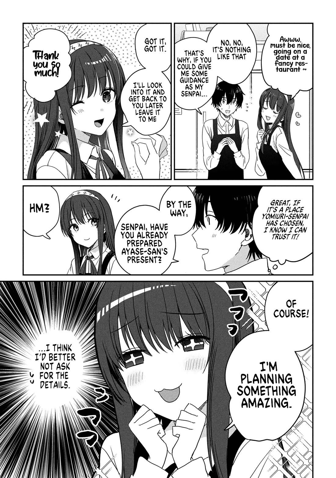 Gimai Seikatsu chapter 32.2 page 4