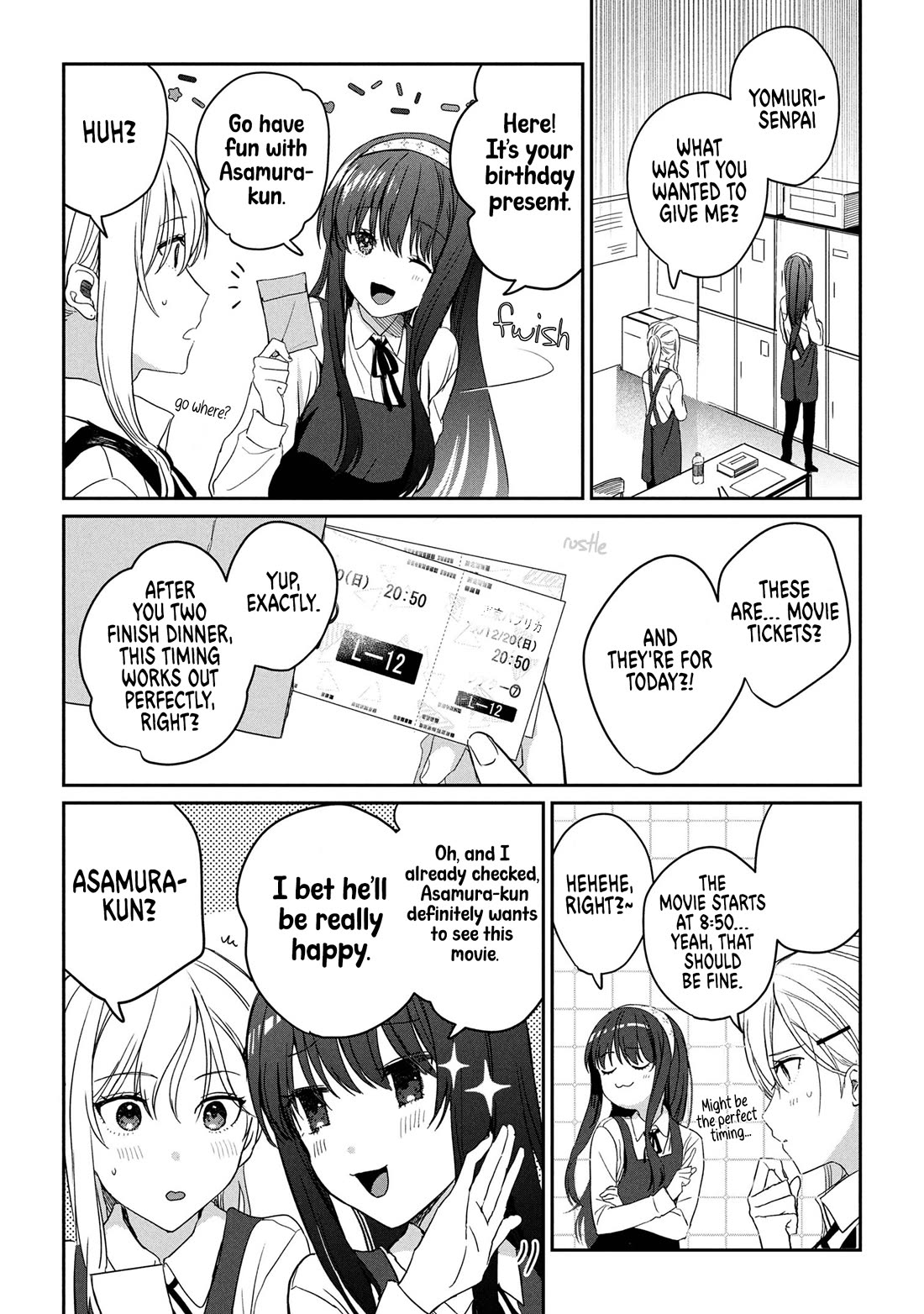 Gimai Seikatsu chapter 33.1 page 12