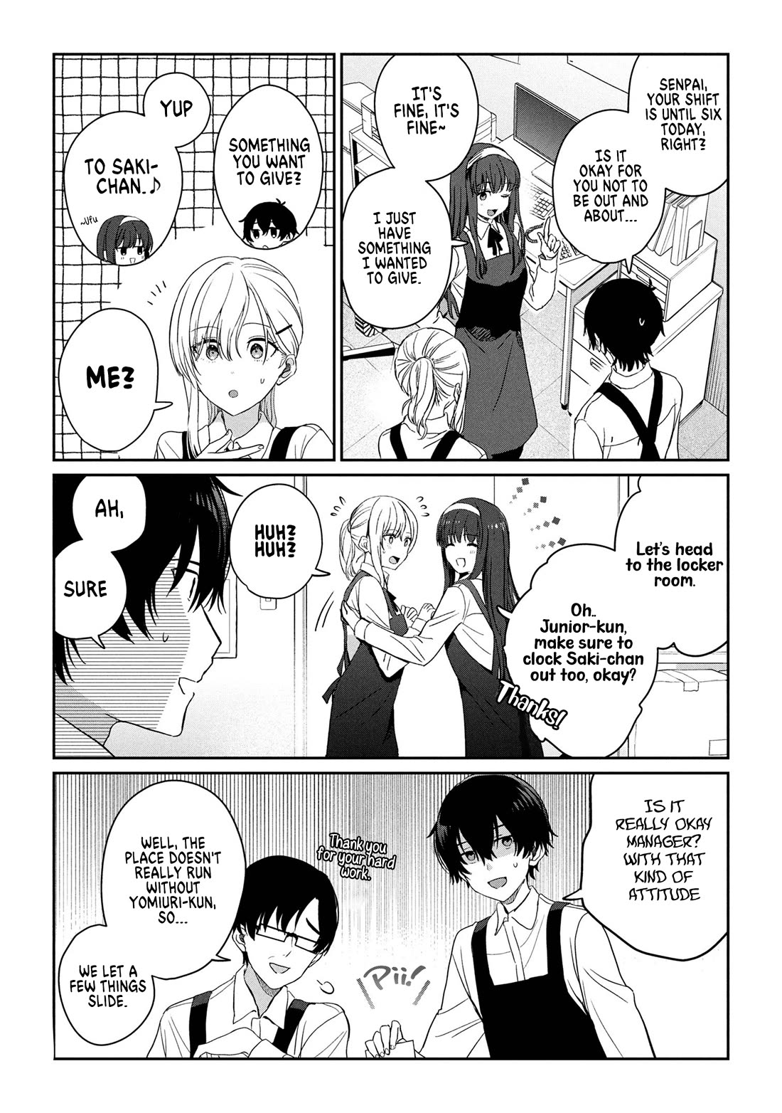 Gimai Seikatsu chapter 33.1 page 2