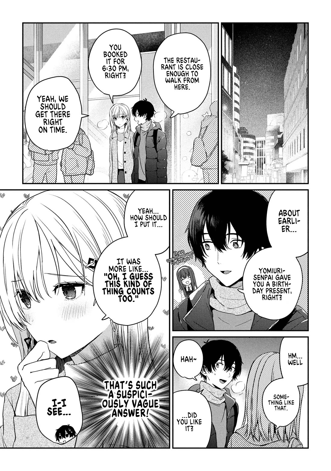 Gimai Seikatsu chapter 33.1 page 3