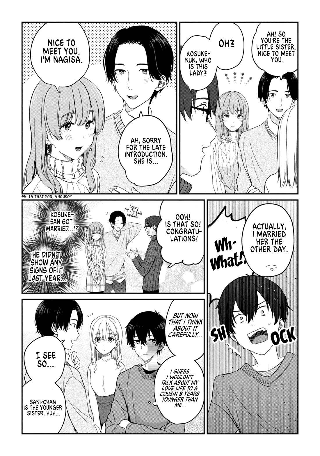 Gimai Seikatsu chapter 35.1 page 10