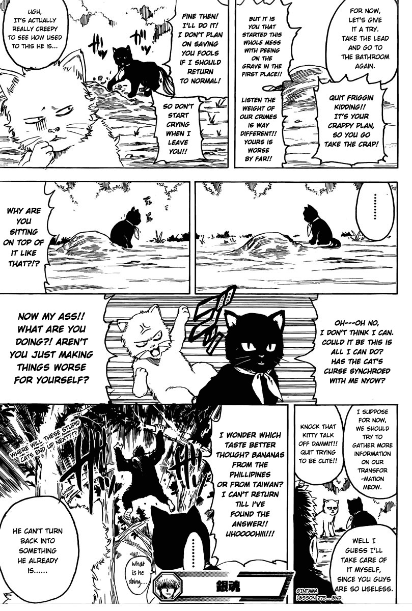 Gintama chapter 275 page 18