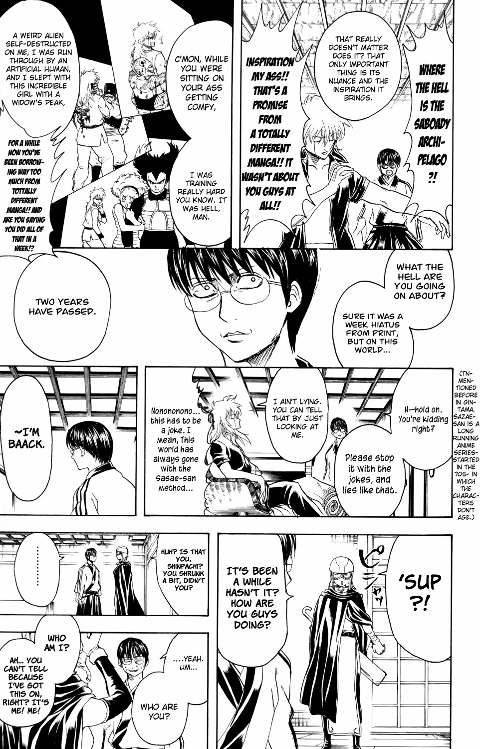 Gintama chapter 324 page 4