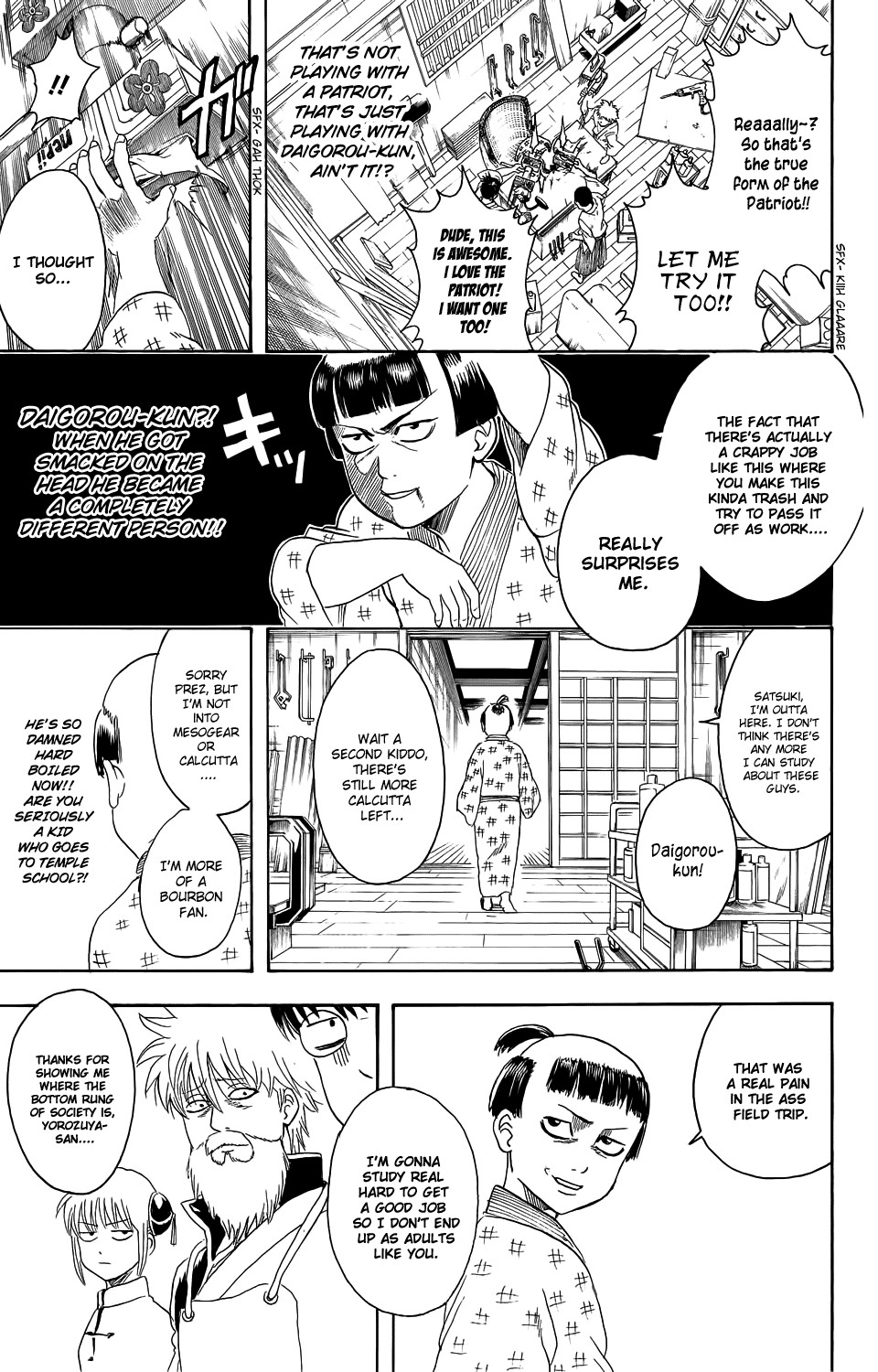 Gintama chapter 331 page 11