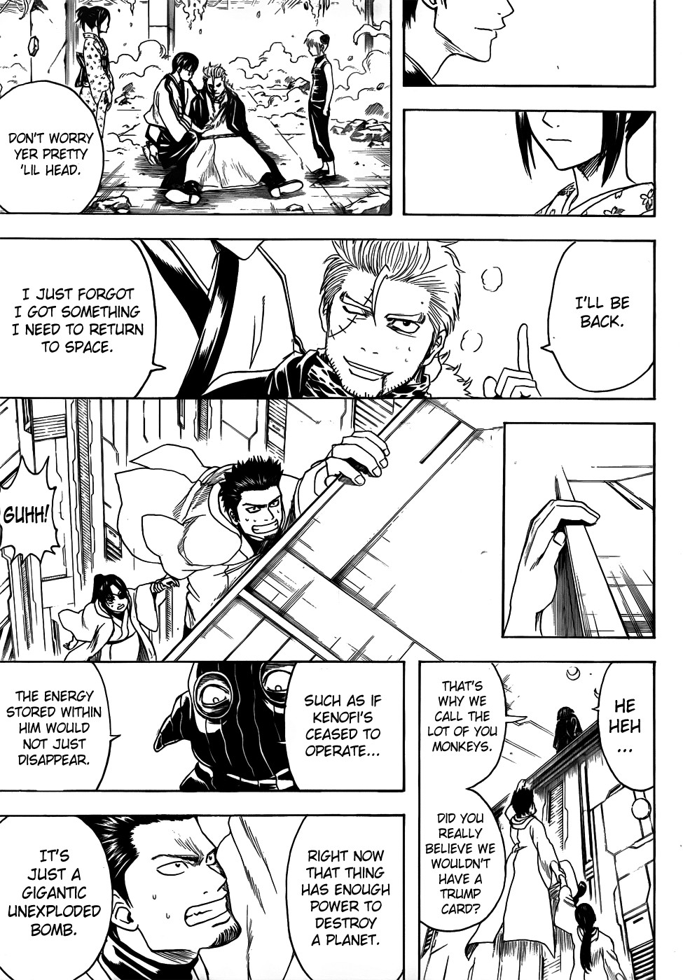 Gintama chapter 409 page 8