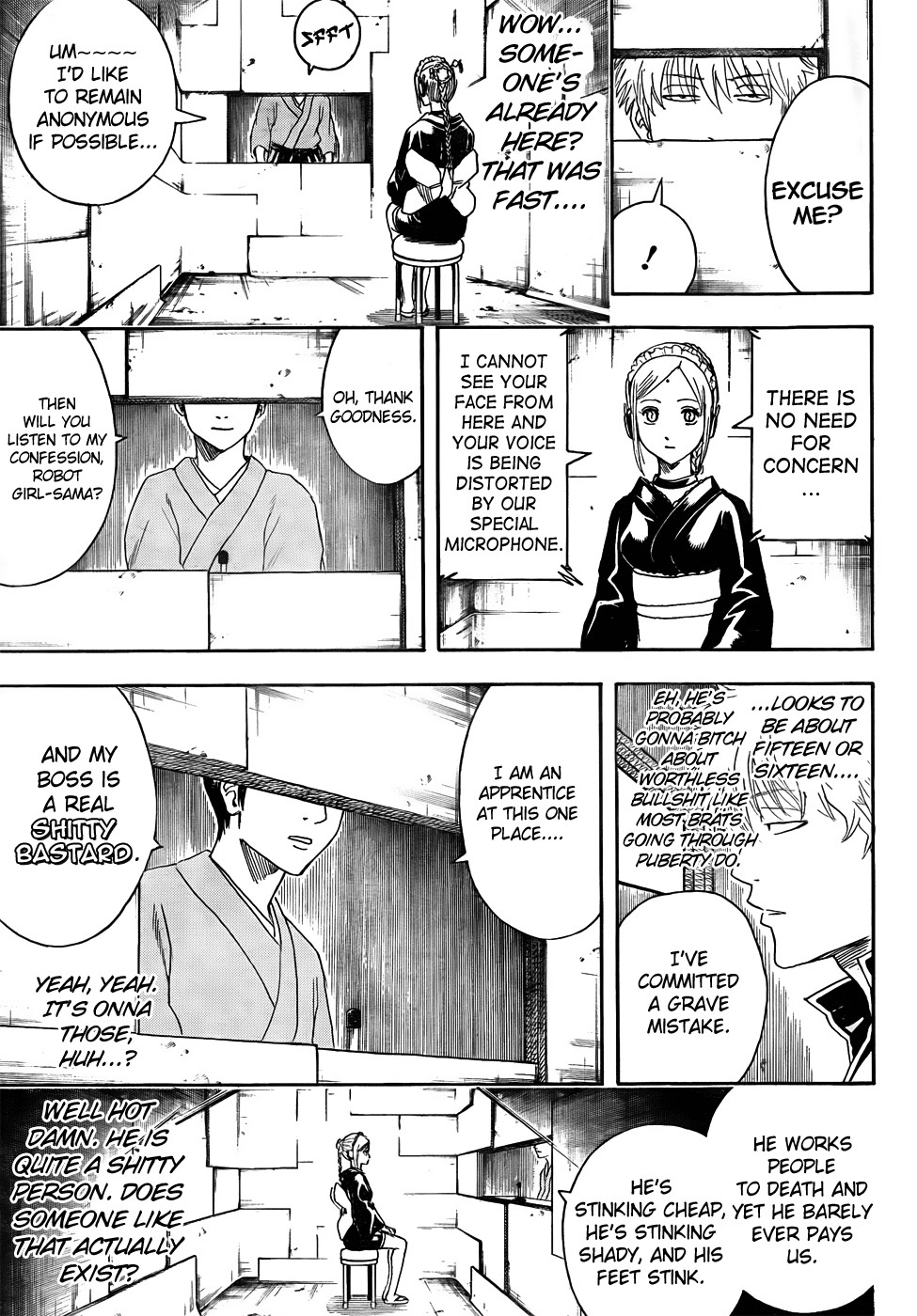 Gintama chapter 412 page 6