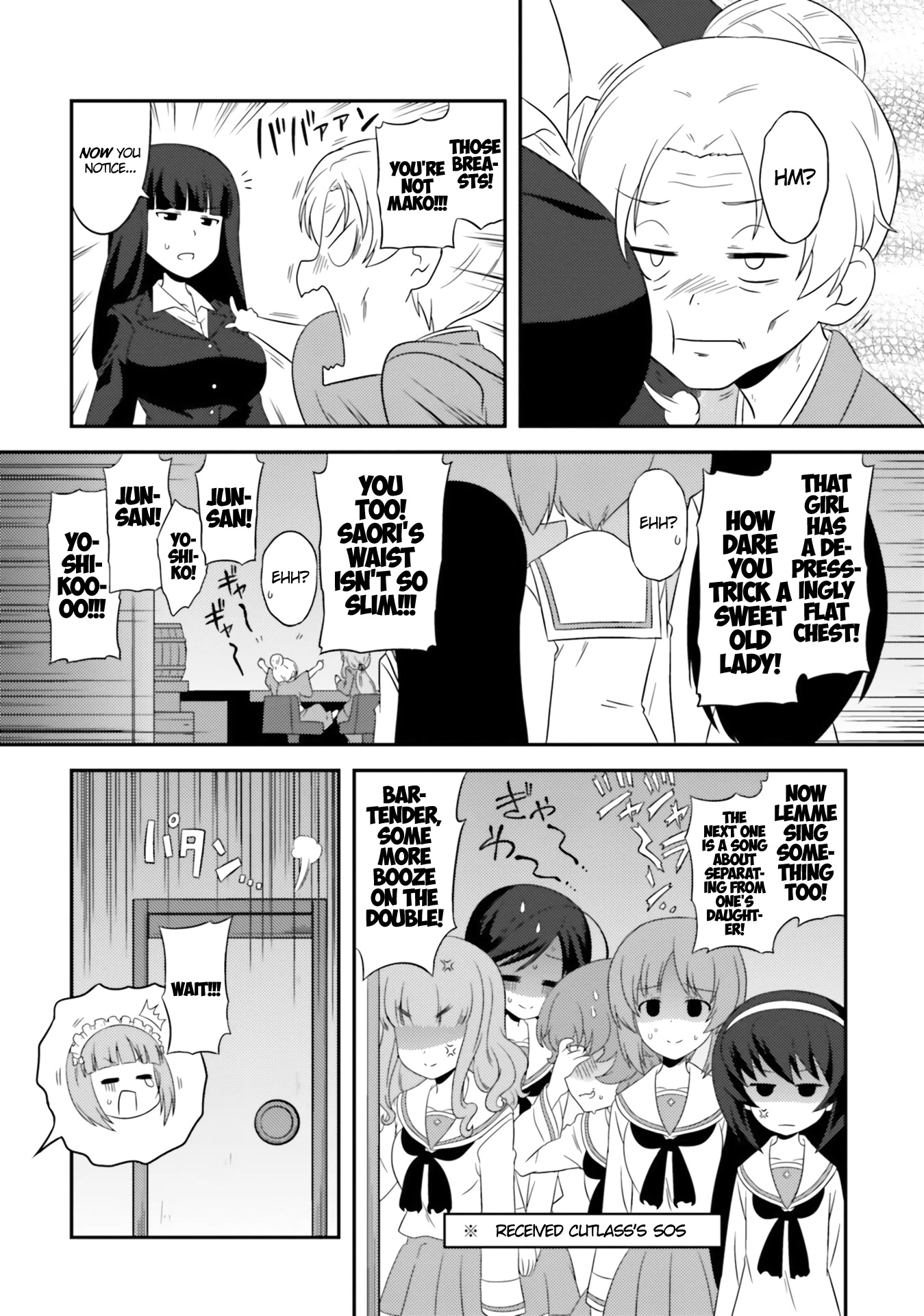 Girls & Panzer: Motto Love Love Sakusen desu! chapter 68.2 page 8