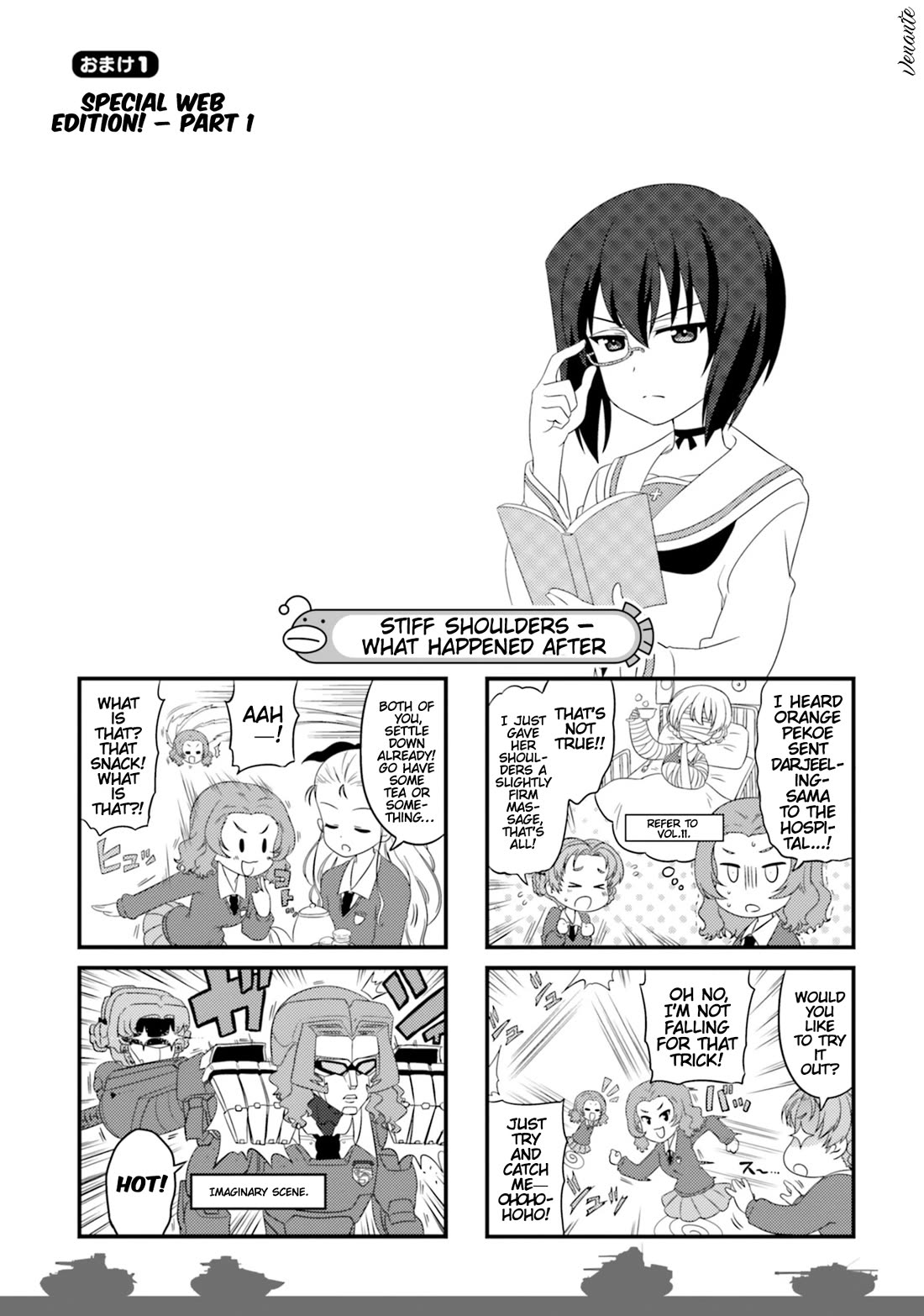 Girls & Panzer: Motto Love Love Sakusen desu! chapter 72.5 page 1