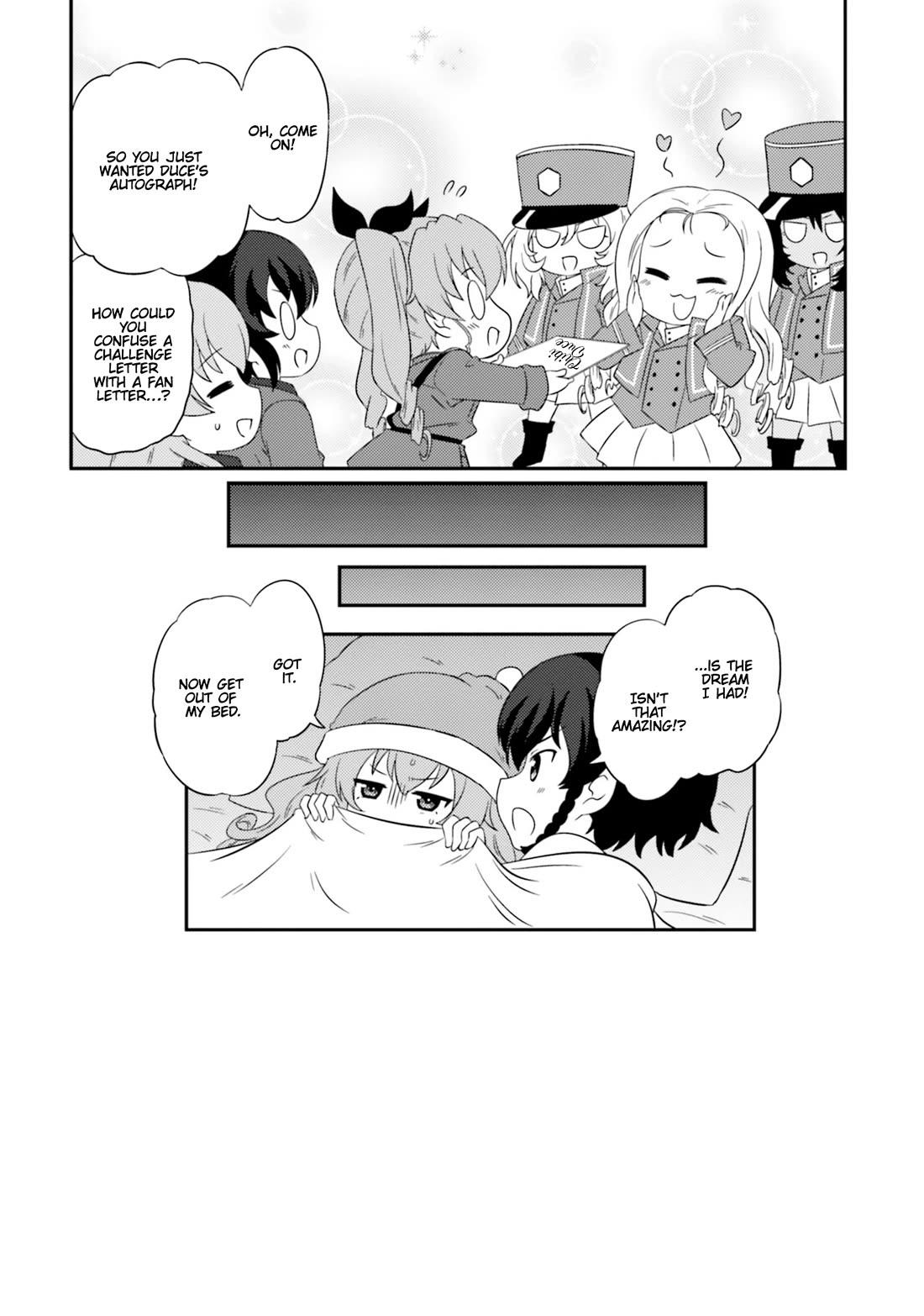Girls & Panzer: Motto Love Love Sakusen desu! chapter 75.5 page 8