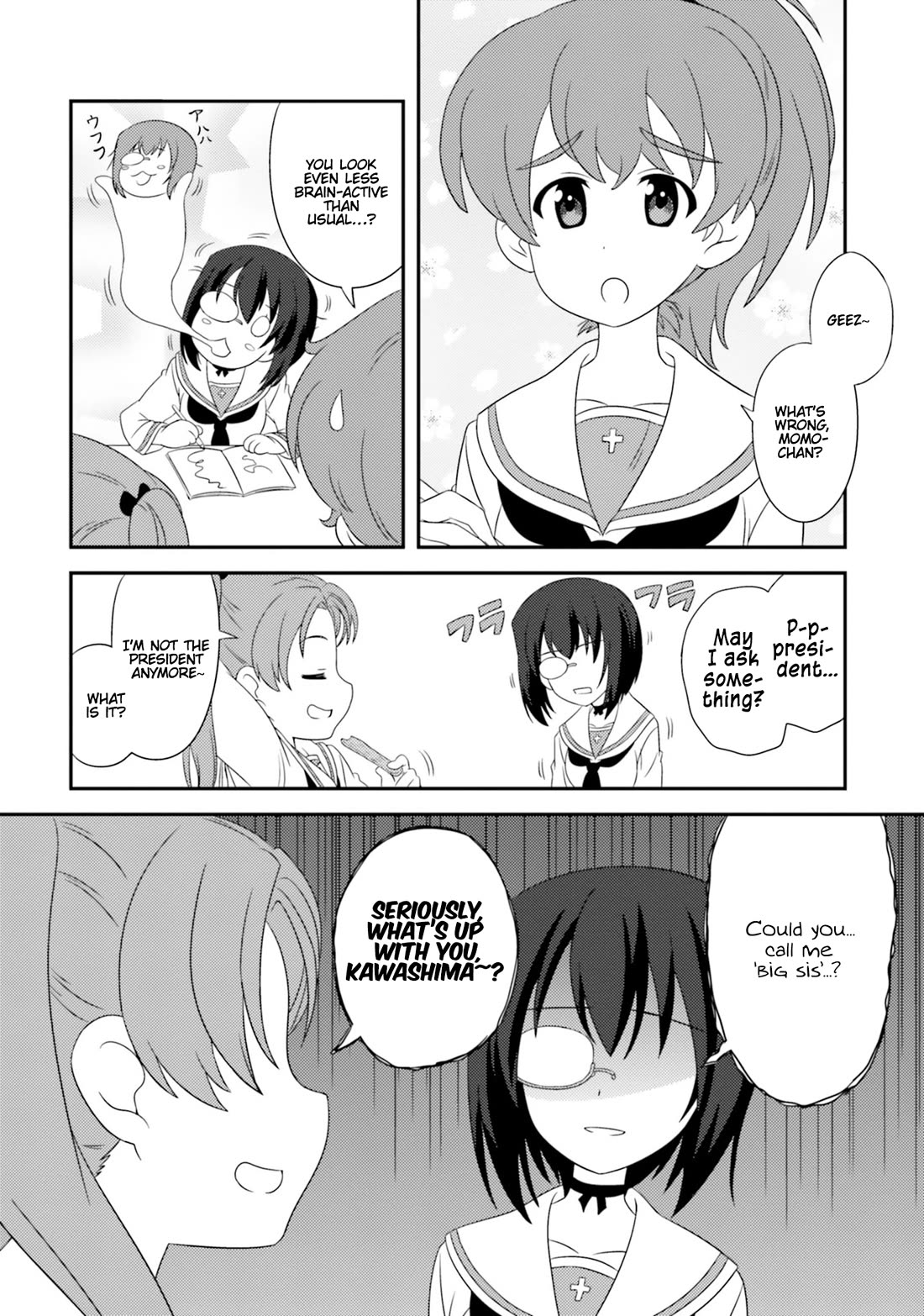 Girls & Panzer: Motto Love Love Sakusen desu! chapter 75.6 page 6