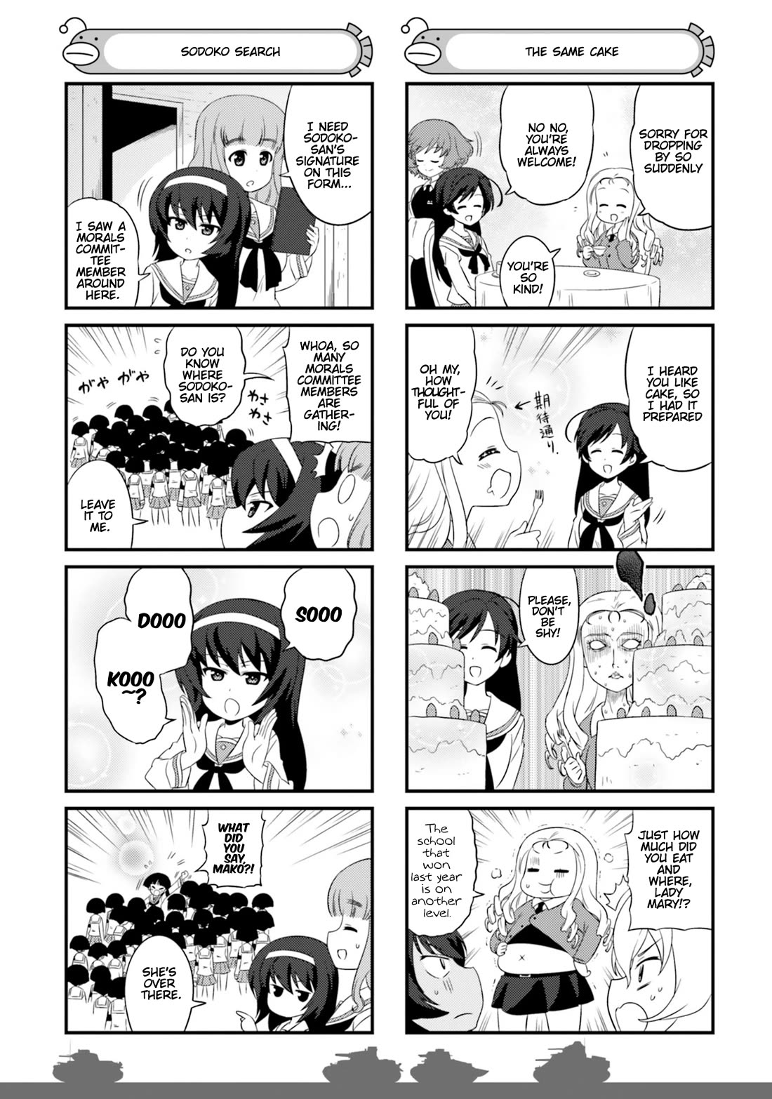 Girls & Panzer: Motto Love Love Sakusen desu! chapter 82.1 page 3