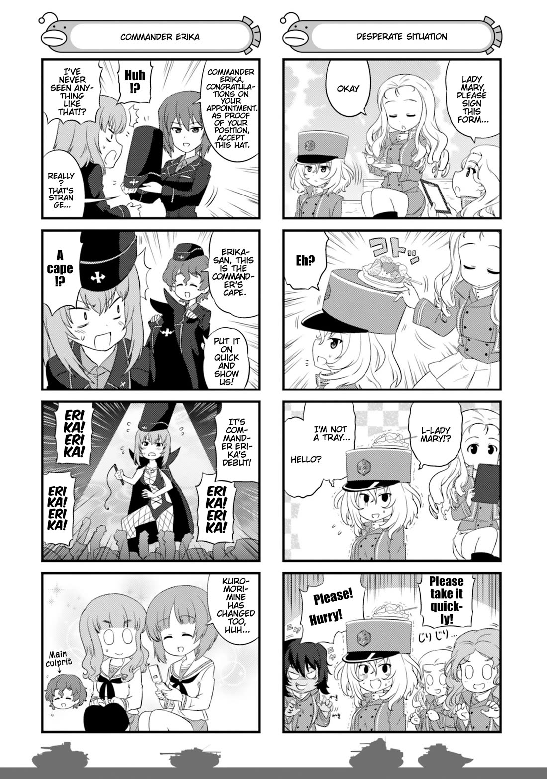 Girls & Panzer: Motto Love Love Sakusen desu! chapter 82.1 page 6