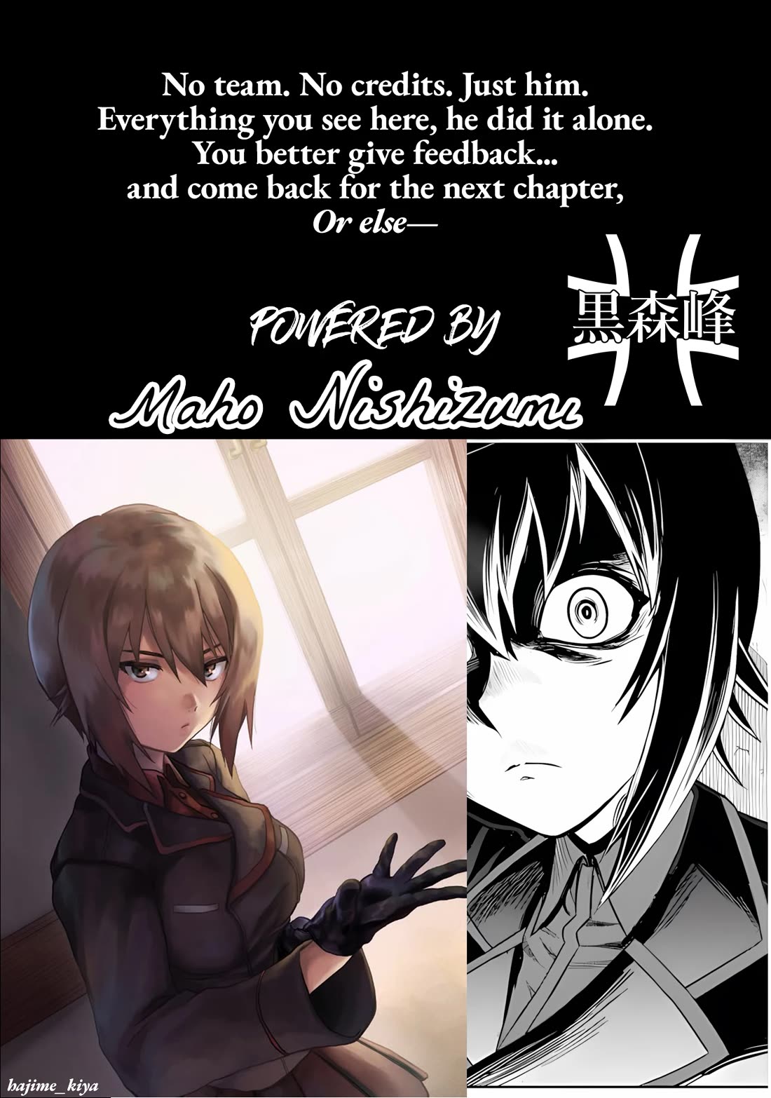 Girls & Panzer: Motto Love Love Sakusen desu! chapter 82.1 page 9