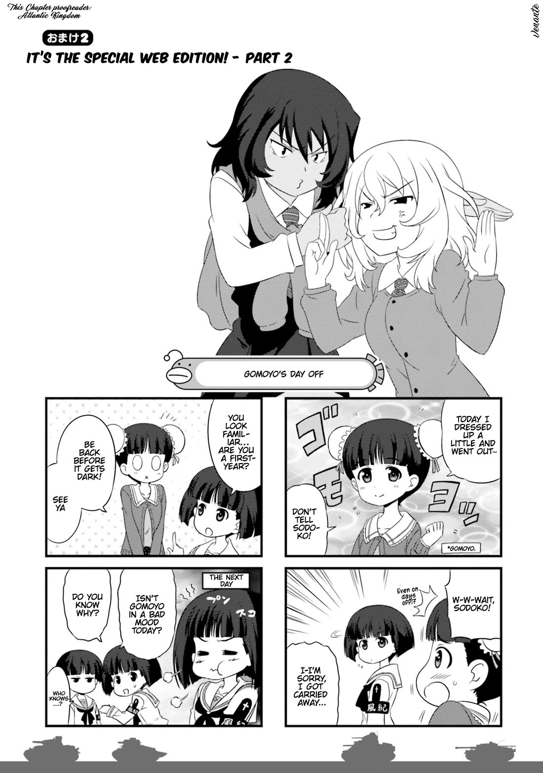 Girls & Panzer: Motto Love Love Sakusen desu! chapter 82.2 page 1