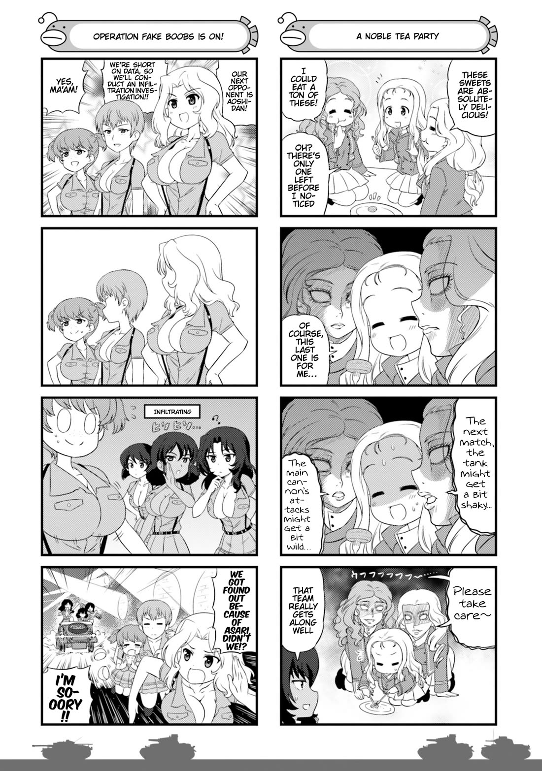 Girls & Panzer: Motto Love Love Sakusen desu! chapter 82.2 page 2