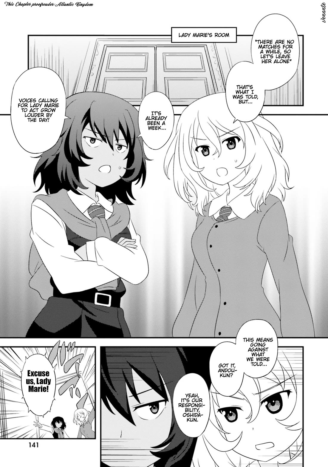 Girls & Panzer: Motto Love Love Sakusen desu! chapter 82.4 page 1