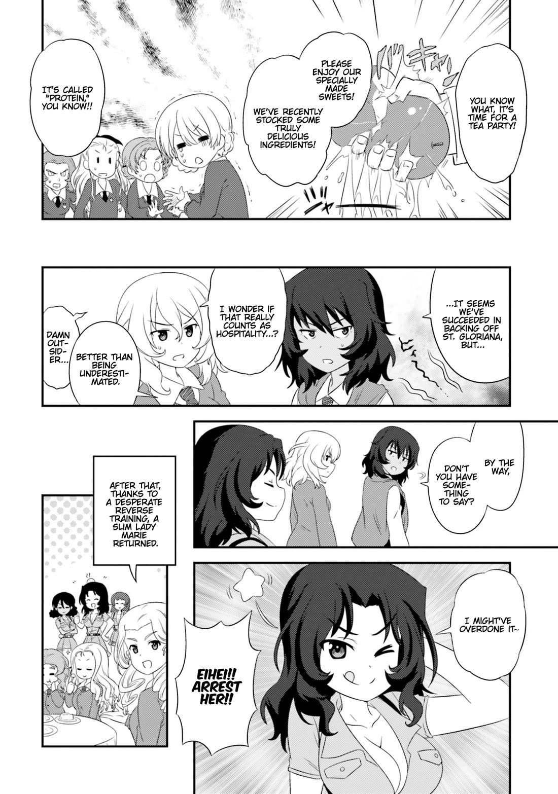 Girls & Panzer: Motto Love Love Sakusen desu! chapter 82.4 page 10