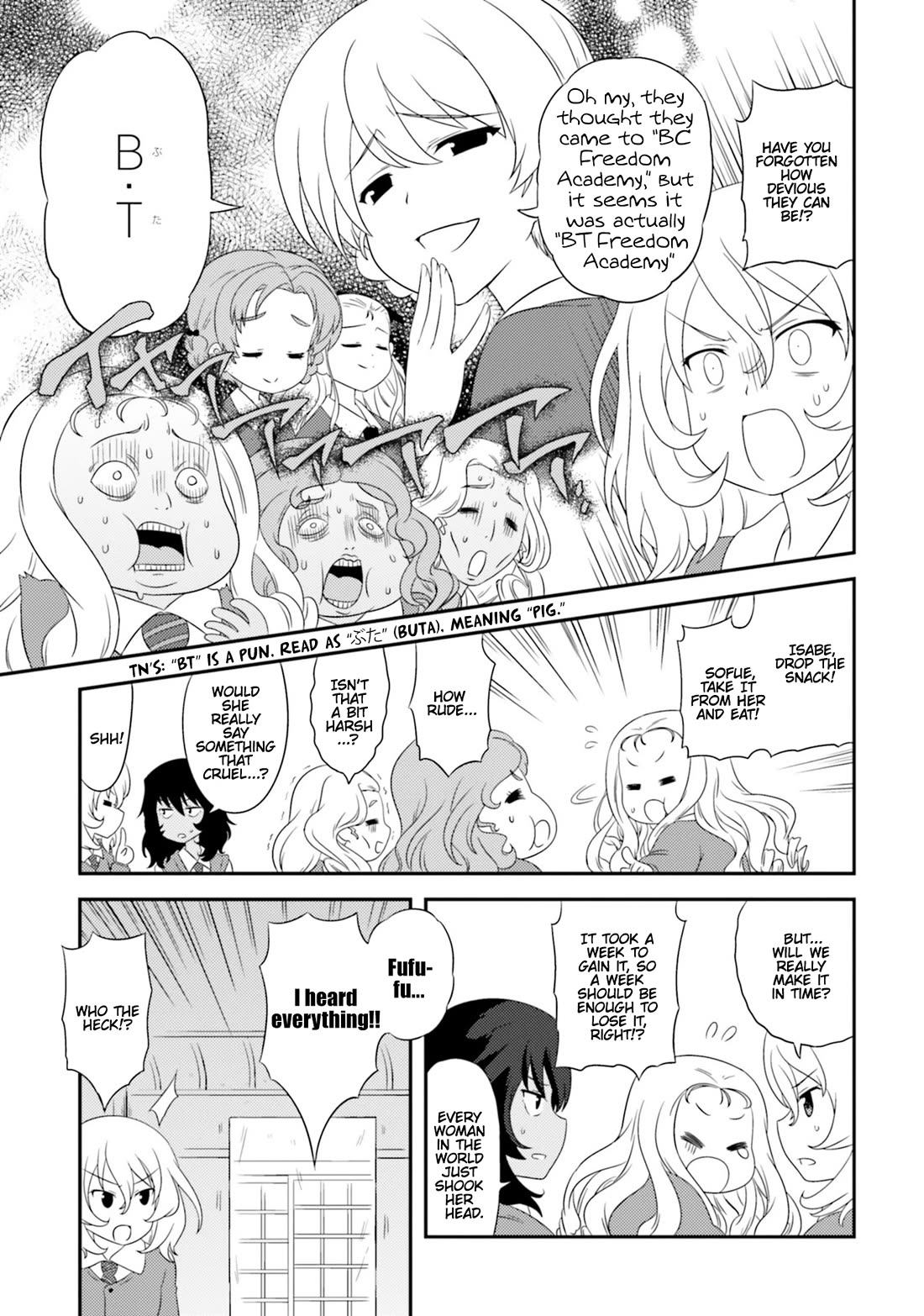 Girls & Panzer: Motto Love Love Sakusen desu! chapter 82.4 page 5