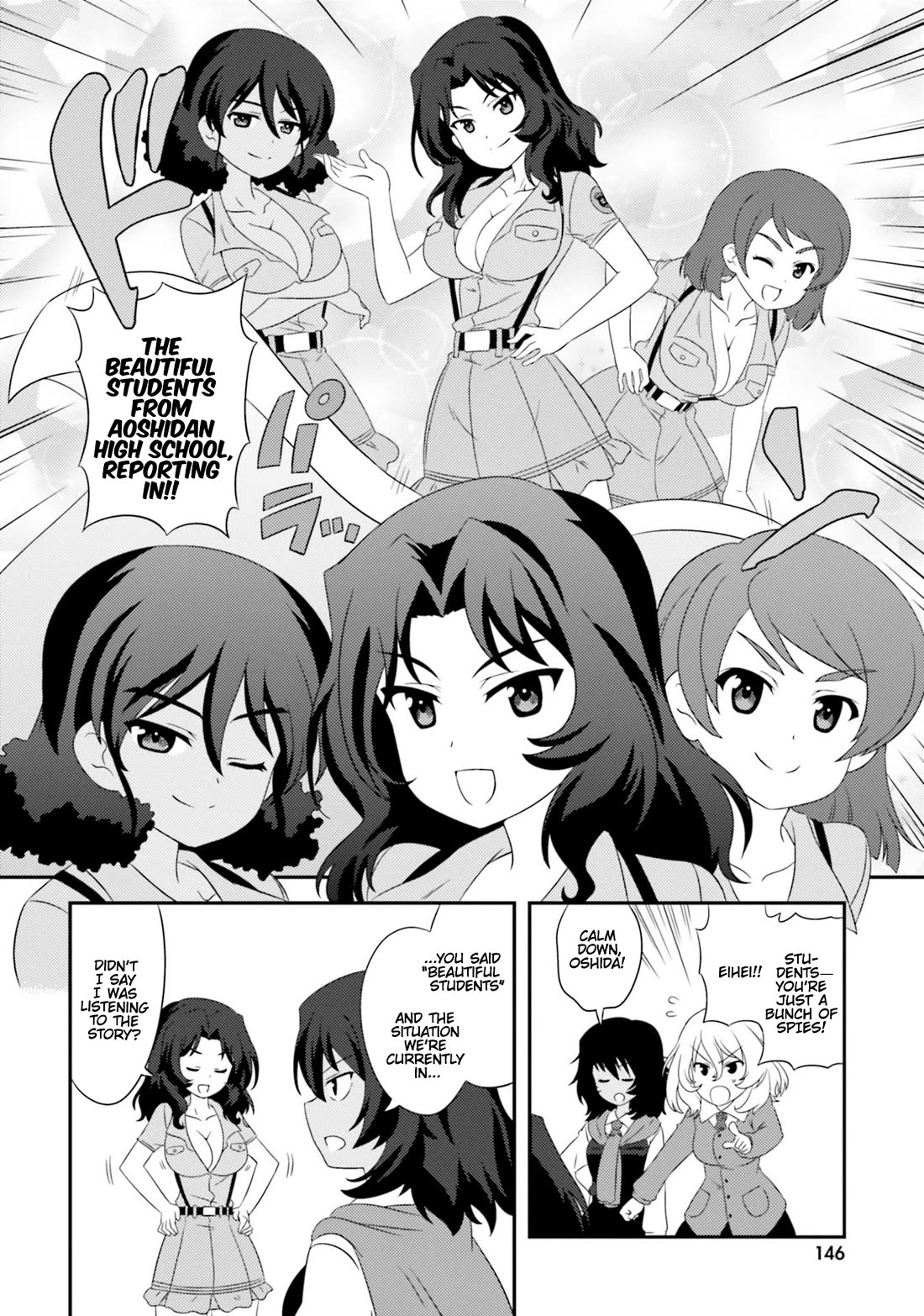 Girls & Panzer: Motto Love Love Sakusen desu! chapter 82.4 page 6