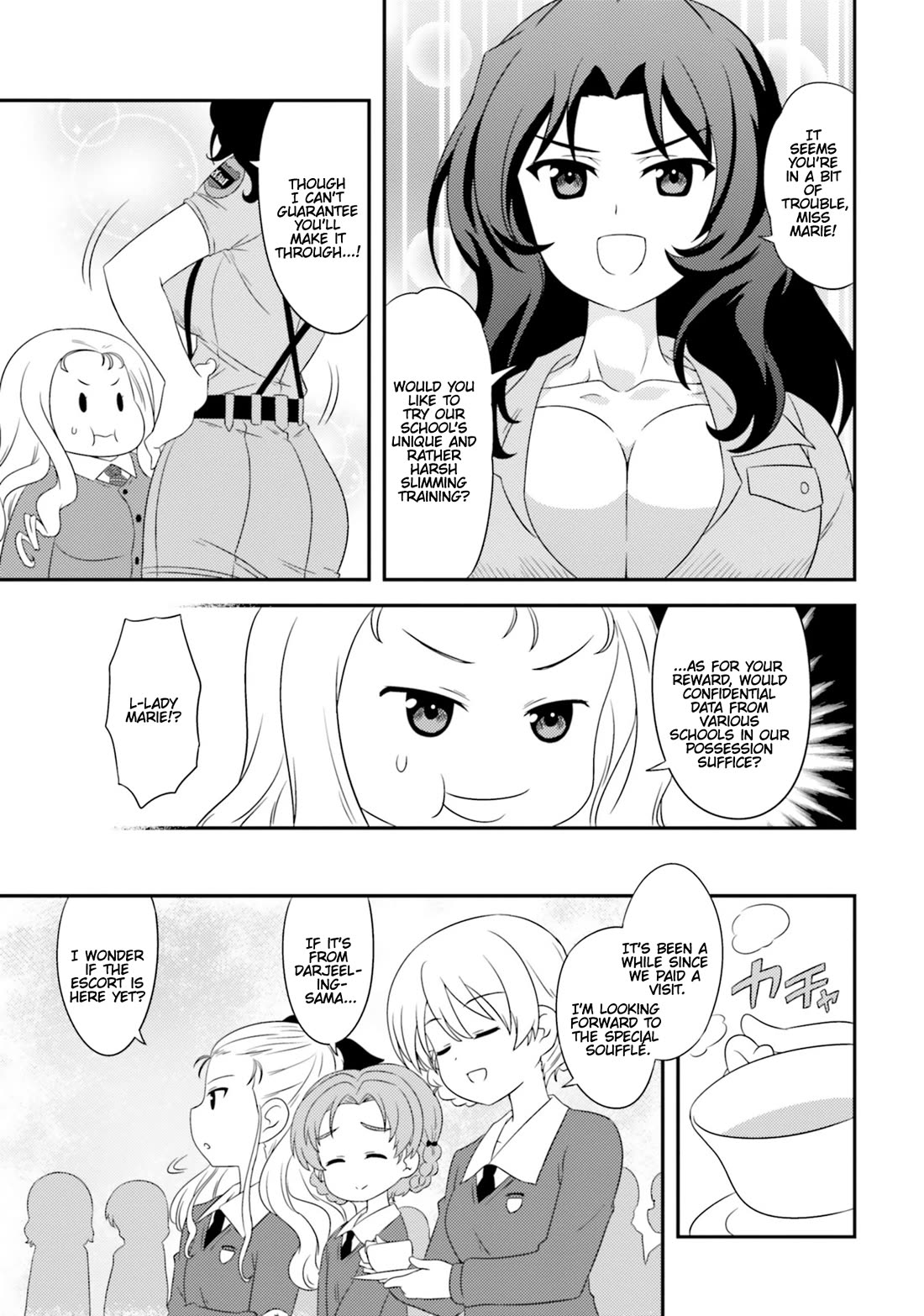Girls & Panzer: Motto Love Love Sakusen desu! chapter 82.4 page 7