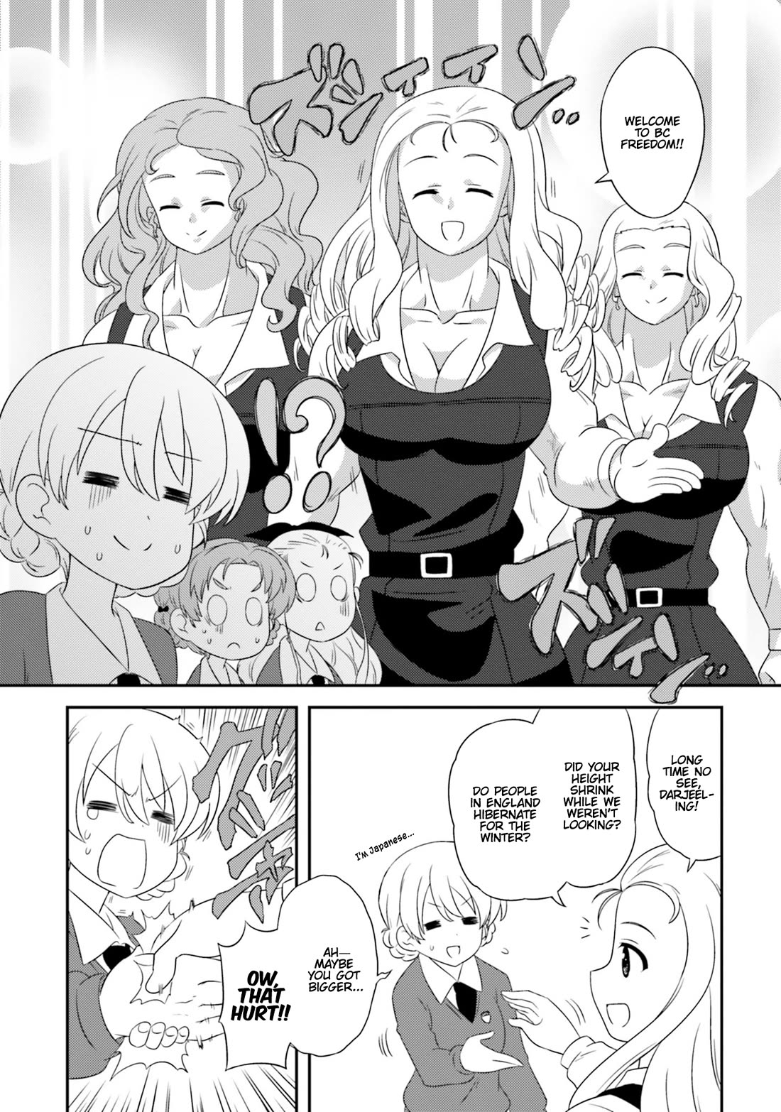 Girls & Panzer: Motto Love Love Sakusen desu! chapter 82.4 page 9