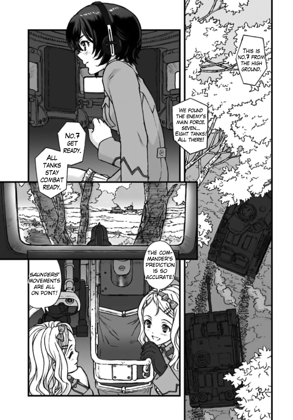 GIRLS und PANZER - The Fir Tree and the Iron-Winged Witch chapter 1 page 12