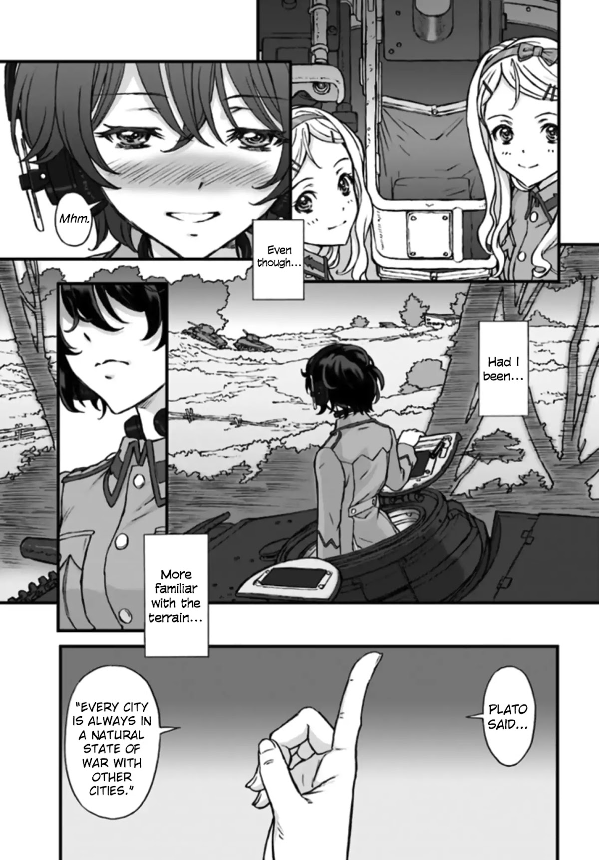 GIRLS und PANZER - The Fir Tree and the Iron-Winged Witch chapter 1 page 14