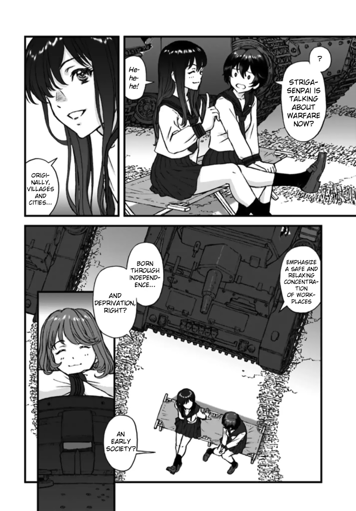 GIRLS und PANZER - The Fir Tree and the Iron-Winged Witch chapter 1 page 15