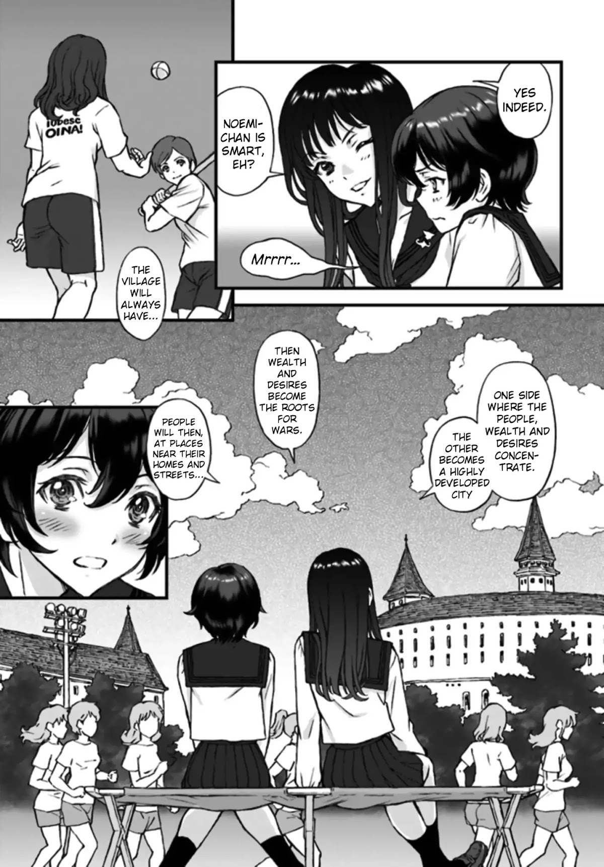 GIRLS und PANZER - The Fir Tree and the Iron-Winged Witch chapter 1 page 2