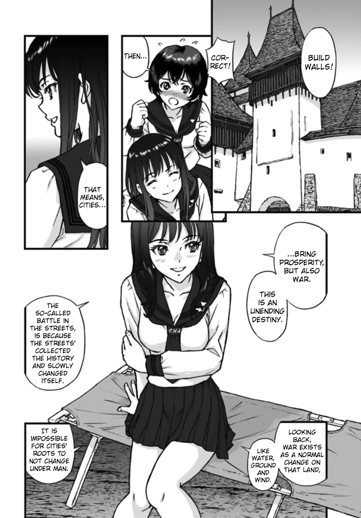 GIRLS und PANZER - The Fir Tree and the Iron-Winged Witch chapter 1 page 3