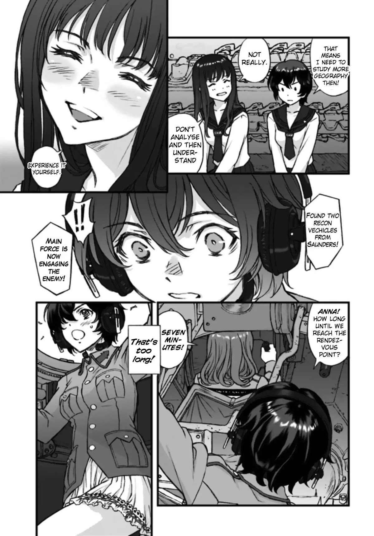 GIRLS und PANZER - The Fir Tree and the Iron-Winged Witch chapter 1 page 4