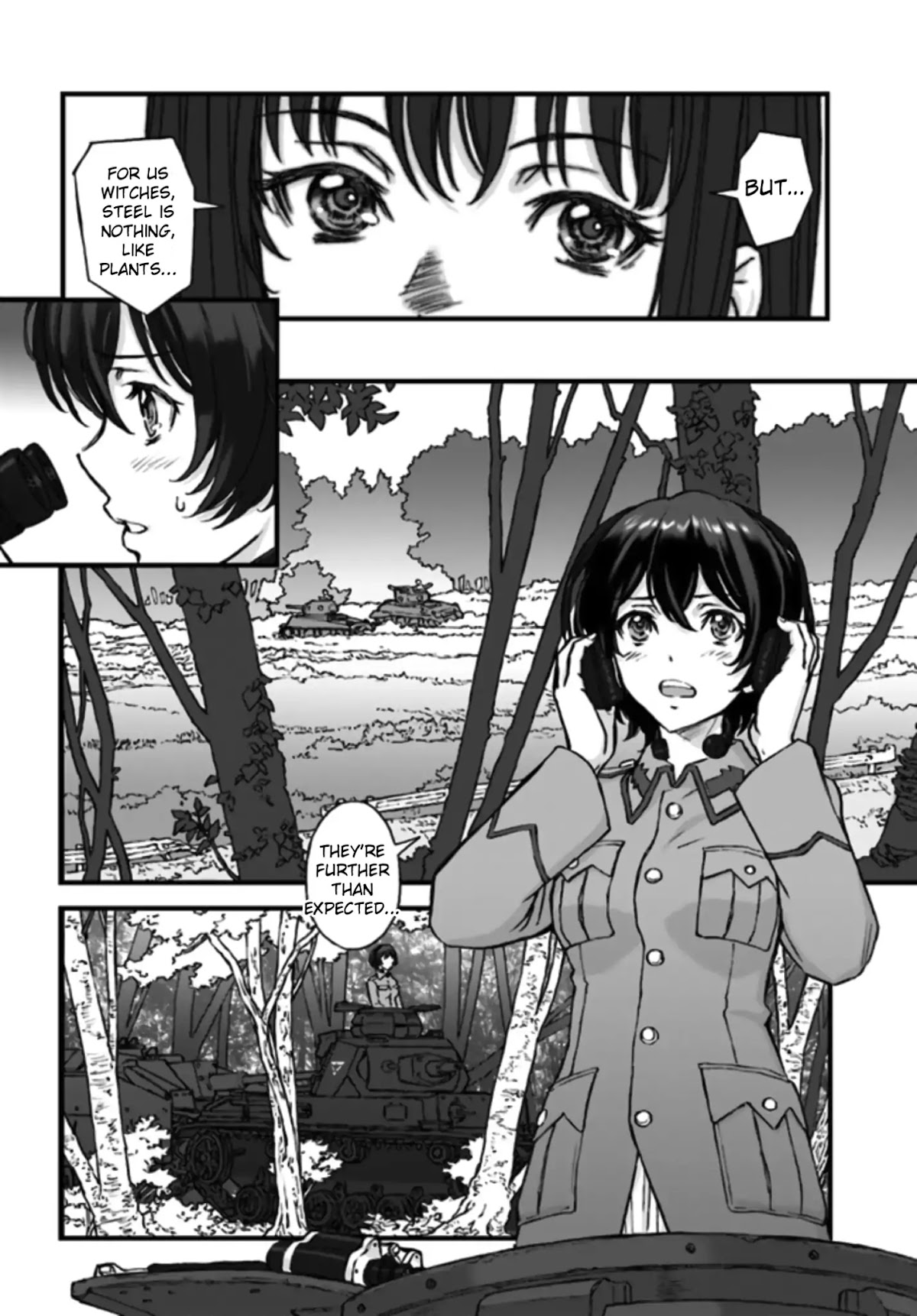 GIRLS und PANZER - The Fir Tree and the Iron-Winged Witch chapter 1 page 9