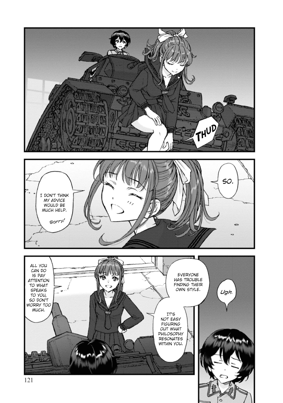 GIRLS und PANZER - The Fir Tree and the Iron-Winged Witch chapter 10 page 10