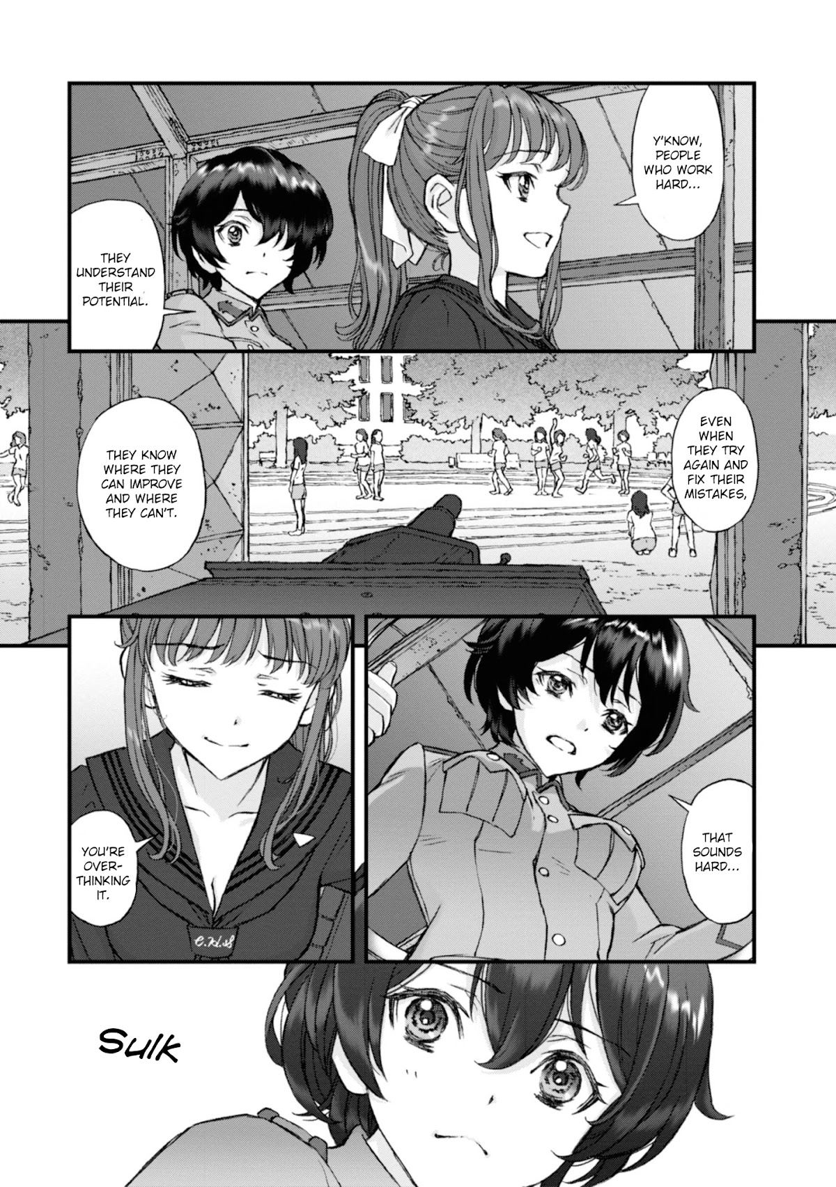 GIRLS und PANZER - The Fir Tree and the Iron-Winged Witch chapter 10 page 8