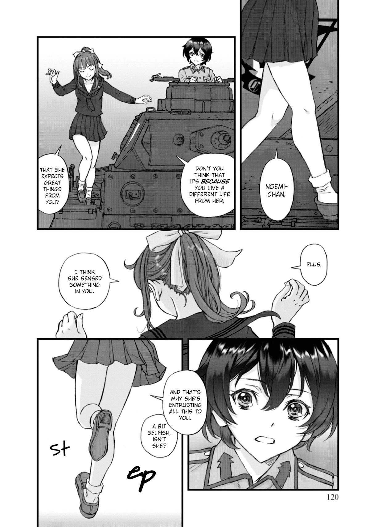 GIRLS und PANZER - The Fir Tree and the Iron-Winged Witch chapter 10 page 9