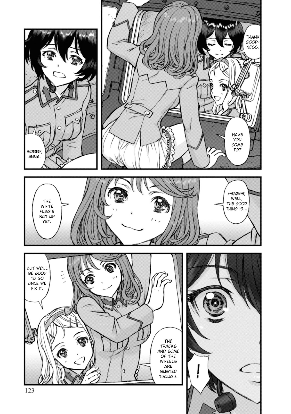 GIRLS und PANZER - The Fir Tree and the Iron-Winged Witch chapter 11 page 1