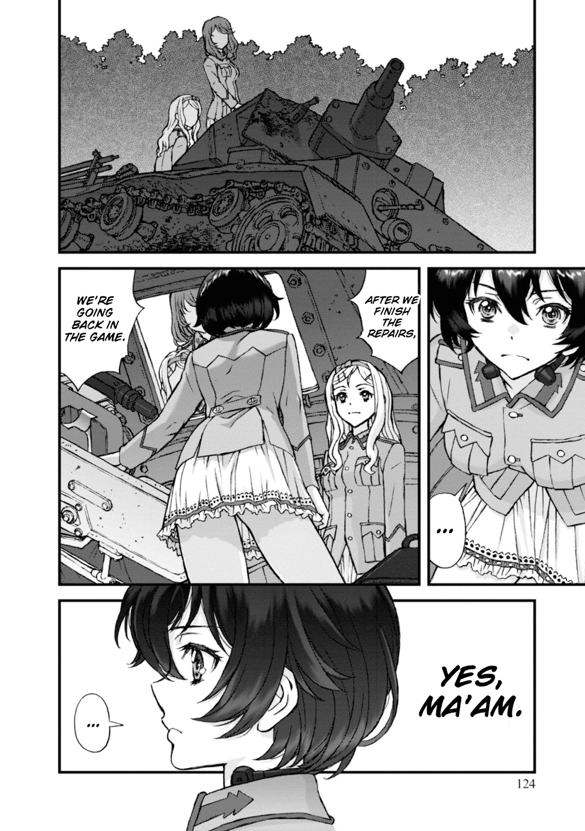 GIRLS und PANZER - The Fir Tree and the Iron-Winged Witch chapter 11 page 2