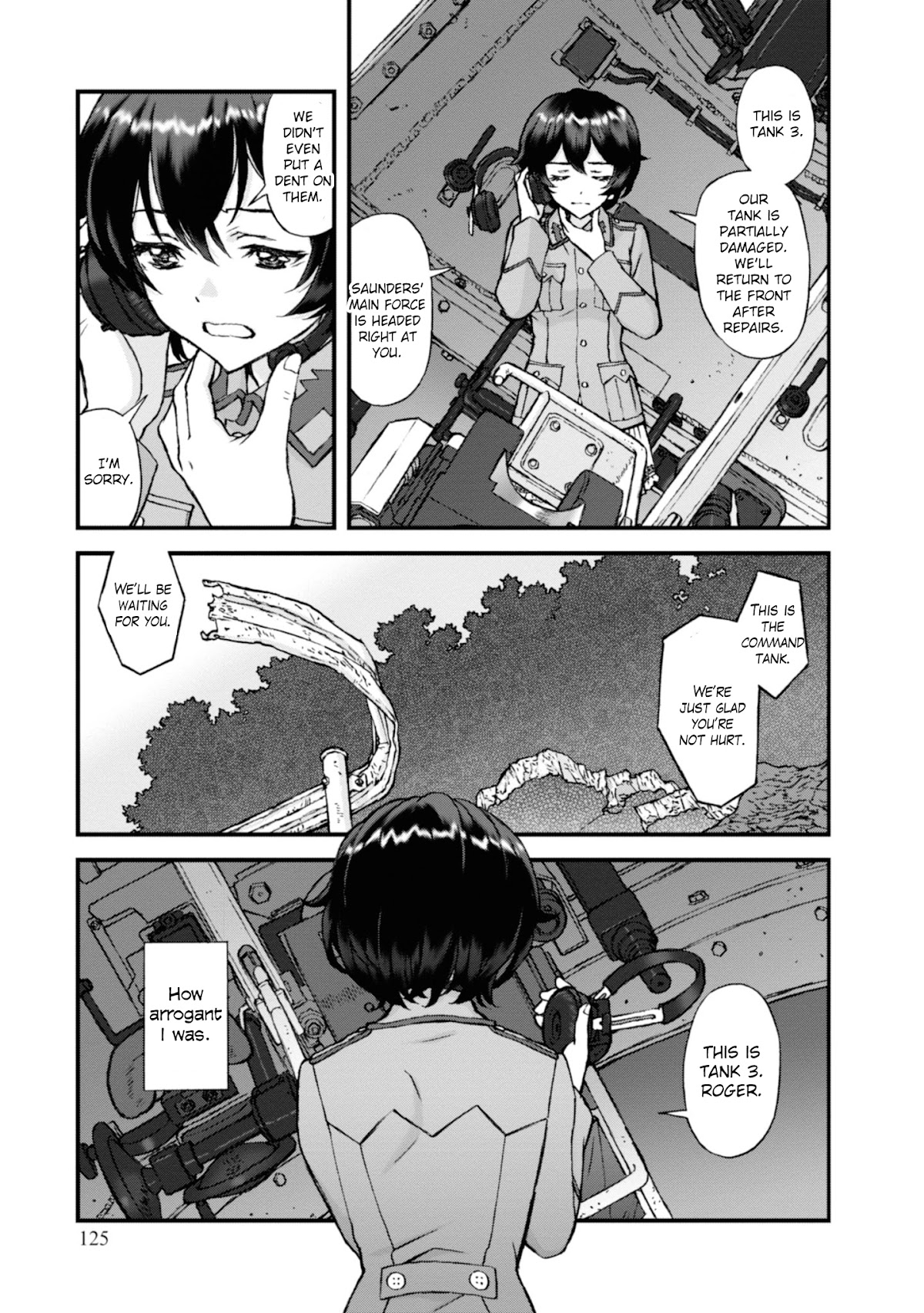 GIRLS und PANZER - The Fir Tree and the Iron-Winged Witch chapter 11 page 3