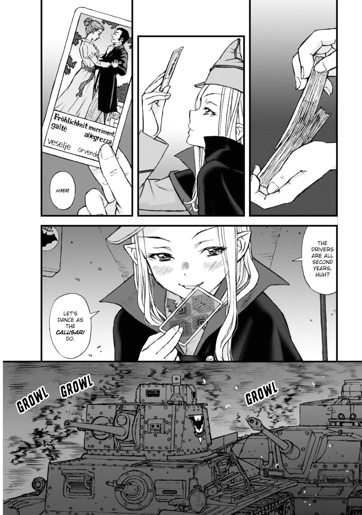 GIRLS und PANZER - The Fir Tree and the Iron-Winged Witch chapter 11 page 5