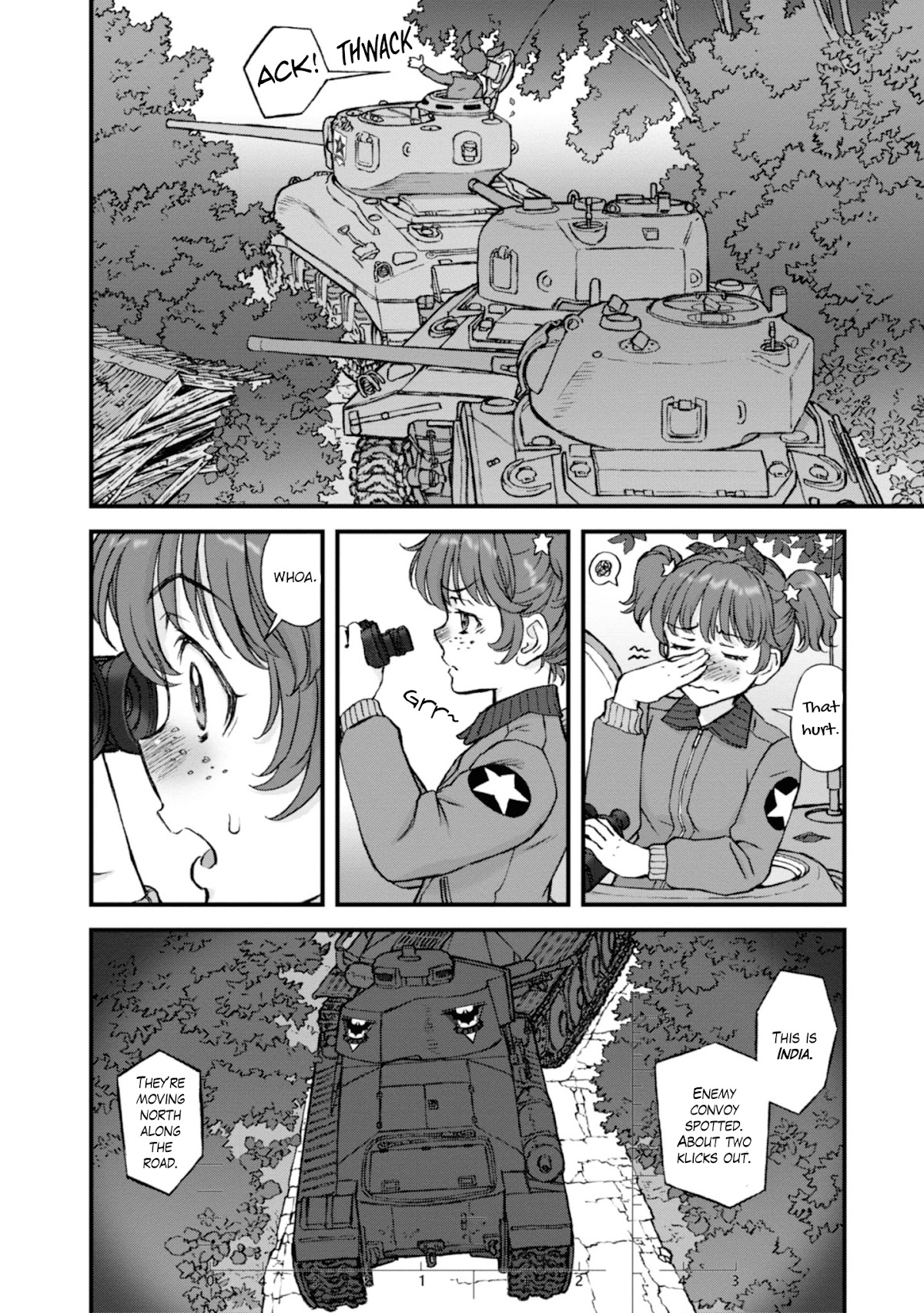 GIRLS und PANZER - The Fir Tree and the Iron-Winged Witch chapter 11 page 6