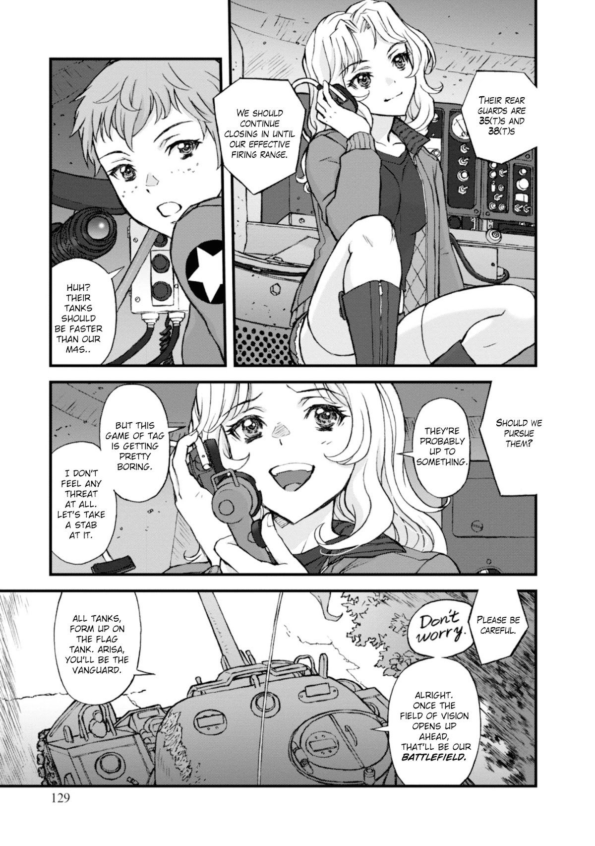 GIRLS und PANZER - The Fir Tree and the Iron-Winged Witch chapter 11 page 7