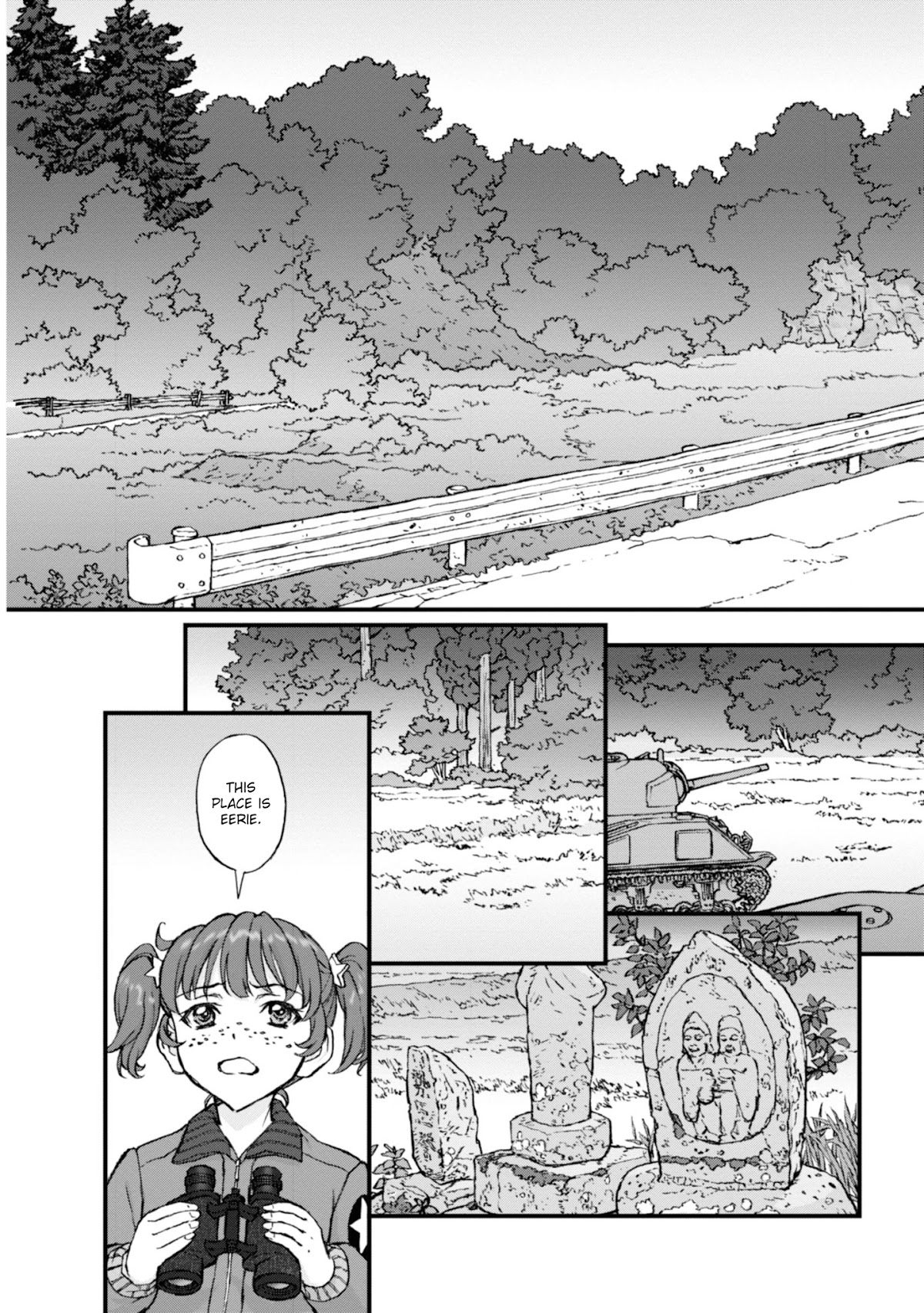 GIRLS und PANZER - The Fir Tree and the Iron-Winged Witch chapter 11 page 9