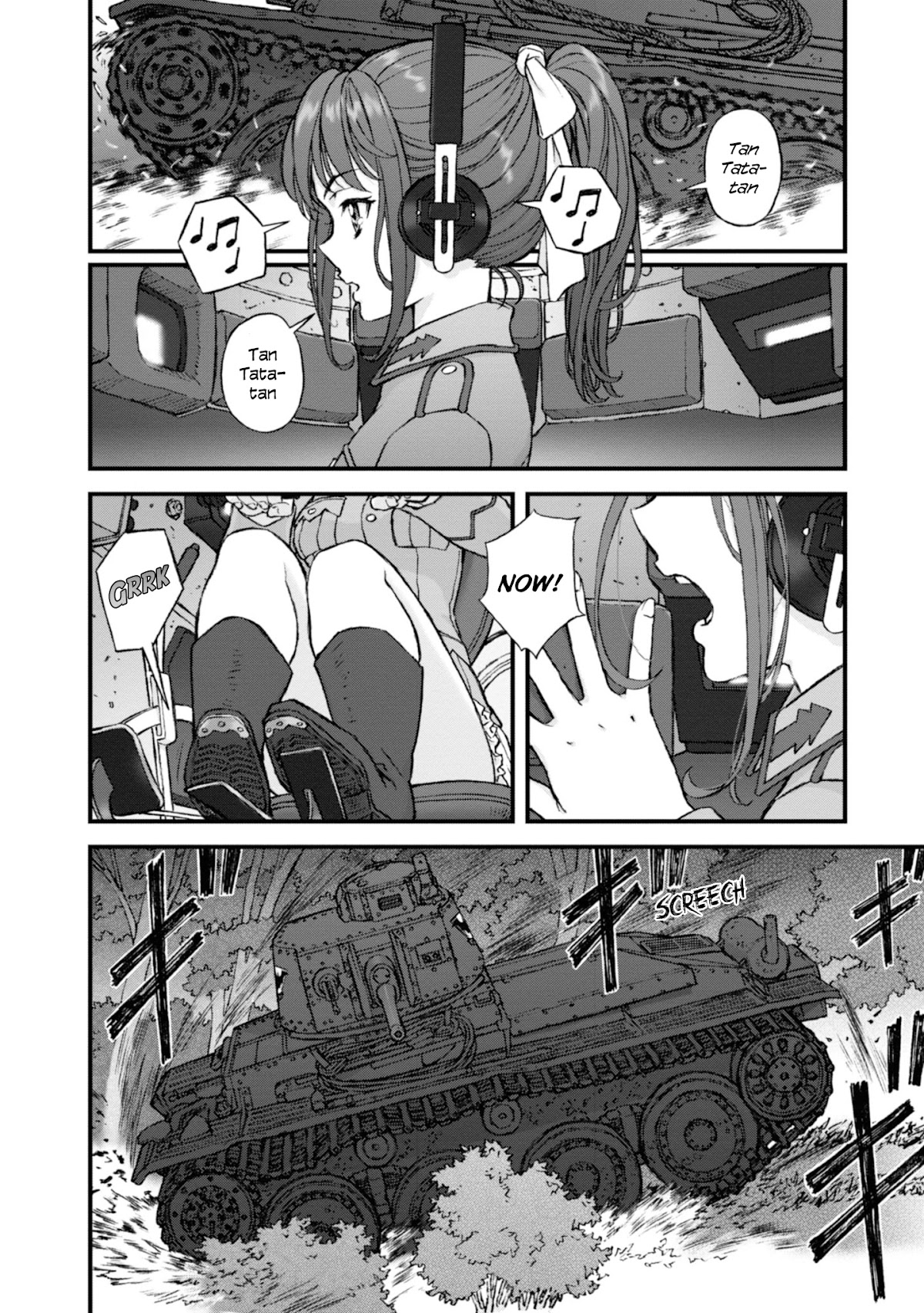 GIRLS und PANZER - The Fir Tree and the Iron-Winged Witch chapter 12 page 7